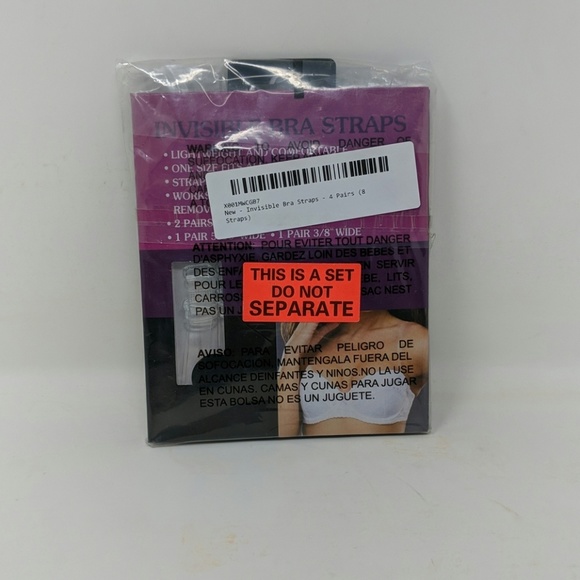 Invisable Bra Straps in (2)Two Pair Packs - Picture 4 of 4